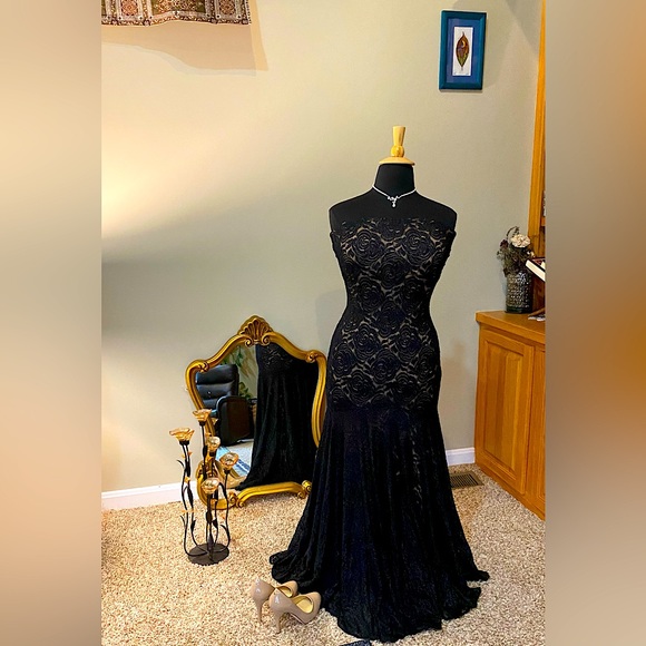 long blue floral dress Light Lace A Line Prom Dresses Off the Shoulder Ruffled Lo WhizMax 47-in Dresser 6 SIZE:48W-30L filter-size: 14